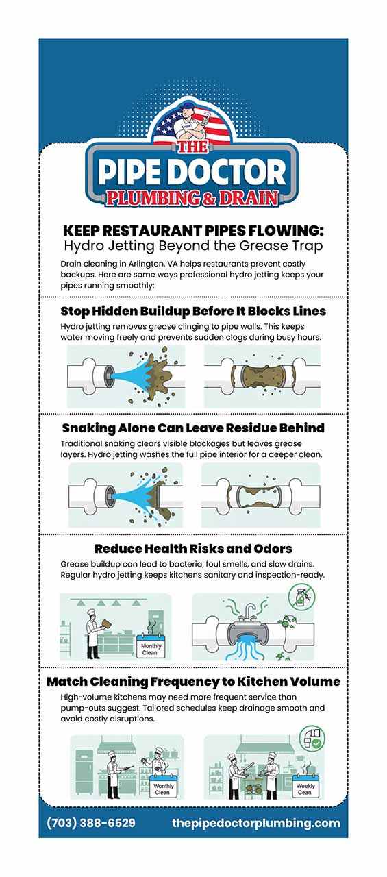 Keep Restaurant Pipes Flowing: Hydro Jetting Beyond the Grease Trap Keep Restaurant Pipes Flowing: Hydro Jetting Beyond the Grease Trap